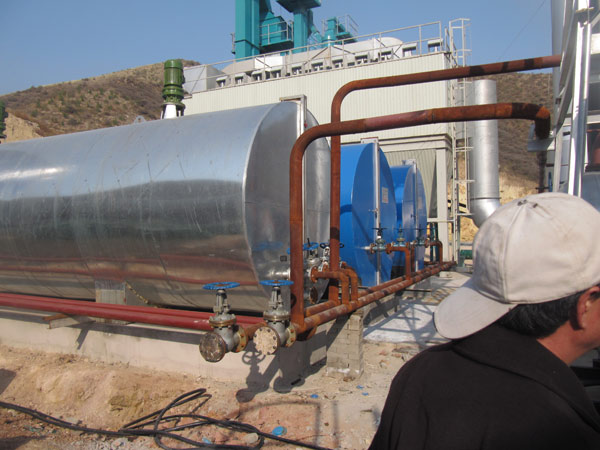 導(dǎo)熱油式瀝青儲存罐